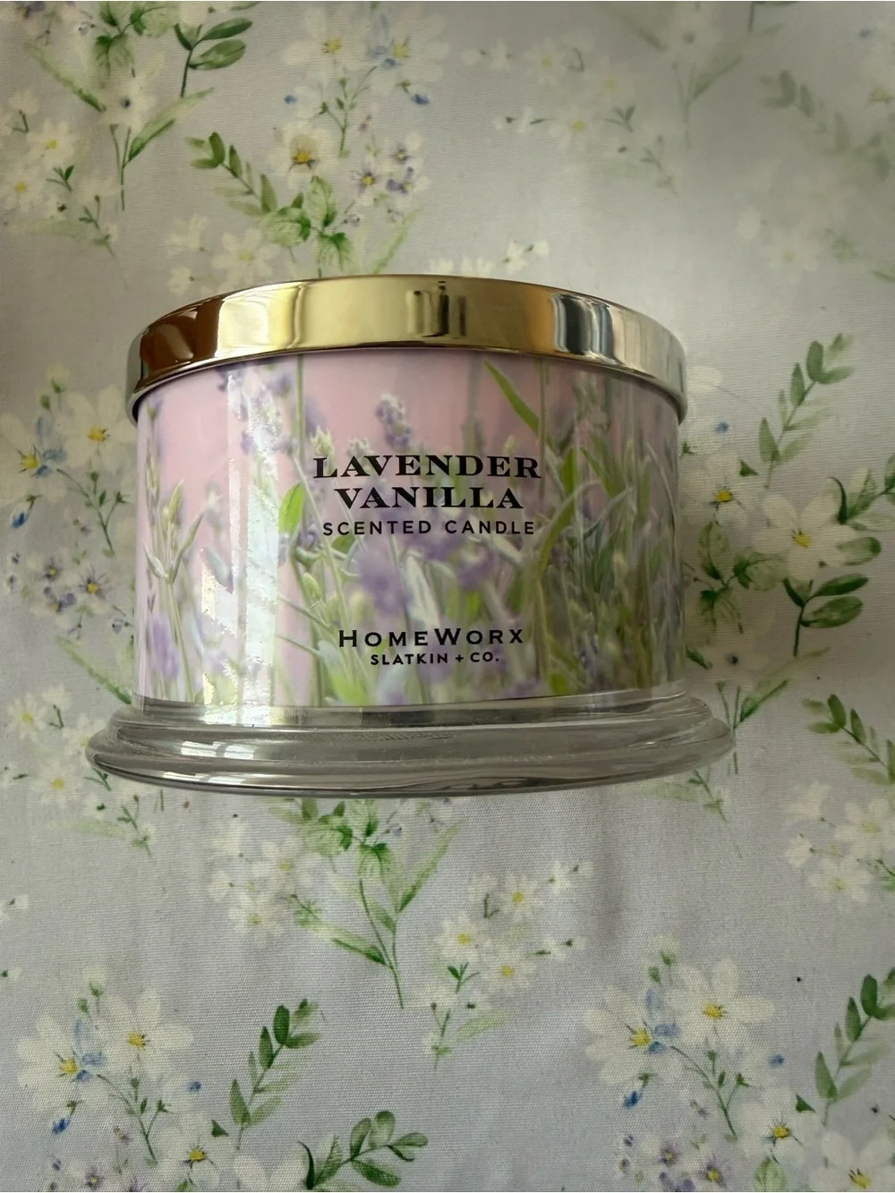 Homeworx Lavender Vanilla candle